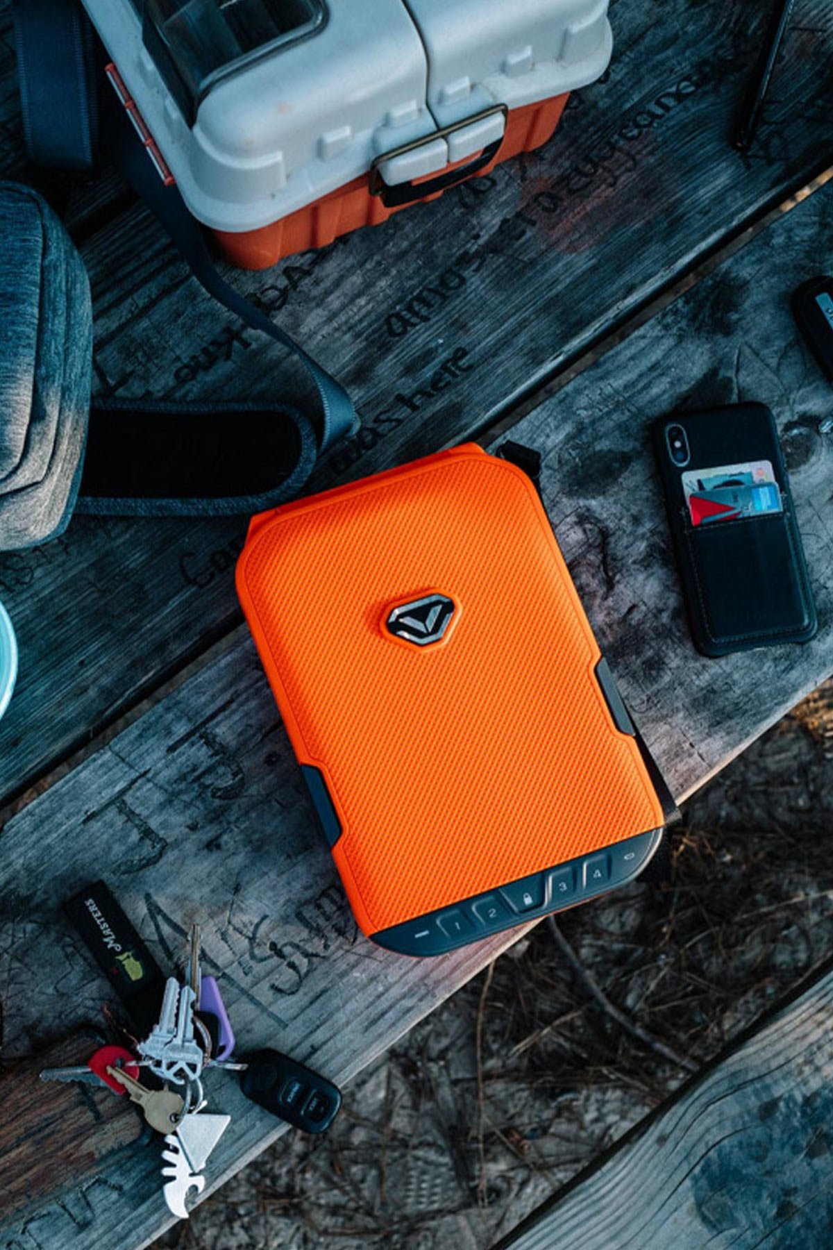 Vaultek LifePod Rush Orange + Organizer | Canik Store