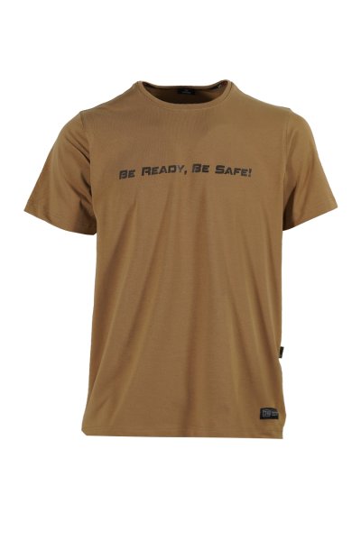 CASUAL NEO ORGANIC T-SHIRT BASKILI (Be Ready, Be Safe)